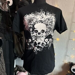 Black Graphic Men's T-Shirt